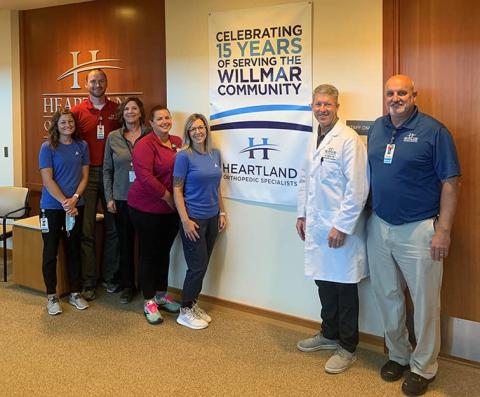 Photo: Heartland Orthopedic Specialists Celebrates 15 Years in Willmar